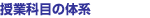 授業科目の体系
